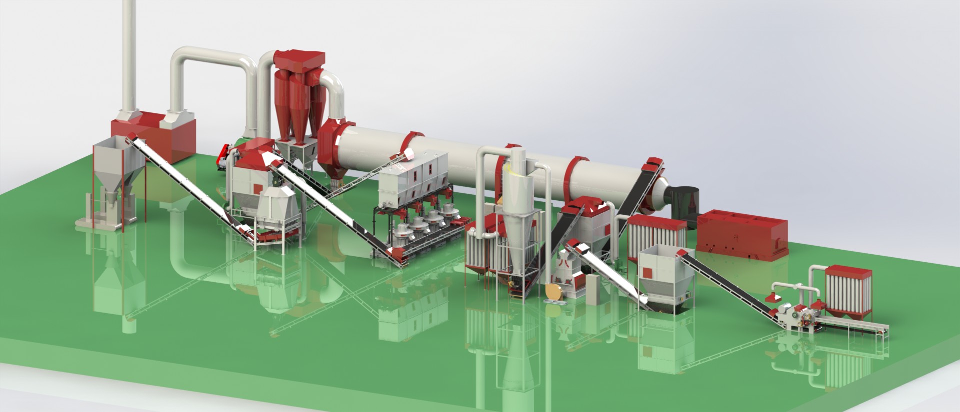 顆粒機設備生產線 顆粒機設備生產線