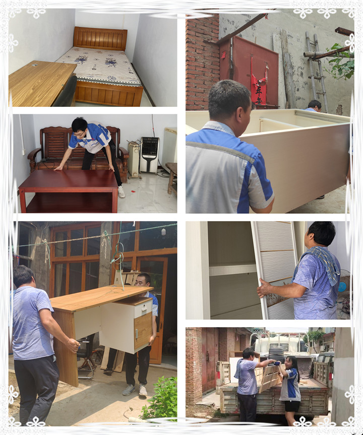 集團(tuán)職工為小全布置房間、整理床鋪，為小全打造了一間溫馨舒適的小屋.jpg